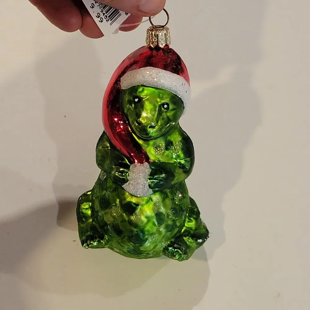 Vintage Glass Alligator Christmas Ornament Cost Plus World Market Hand Blown